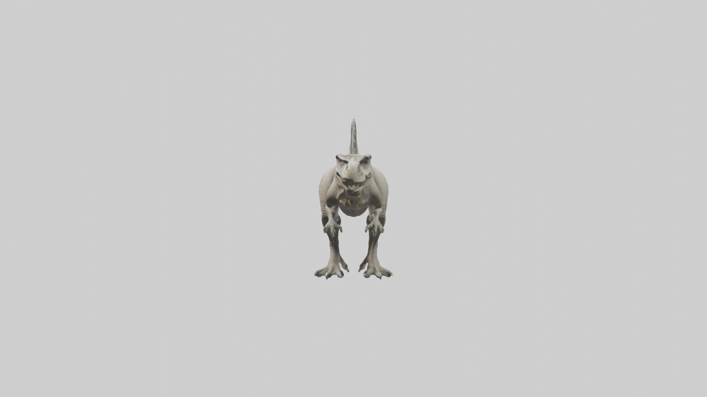 3D model Saurophaganax model VR / AR / low-poly