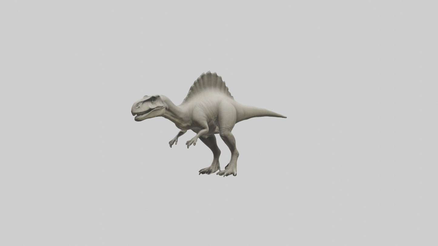 3D model Saurophaganax model VR / AR / low-poly