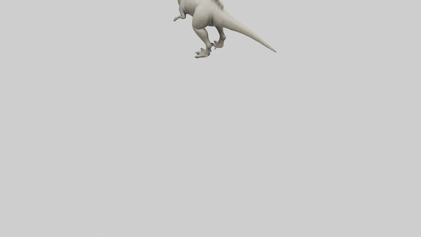 3D model Saurophaganax model VR / AR / low-poly