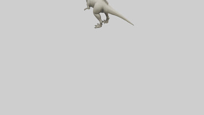 3D model Saurophaganax model VR / AR / low-poly