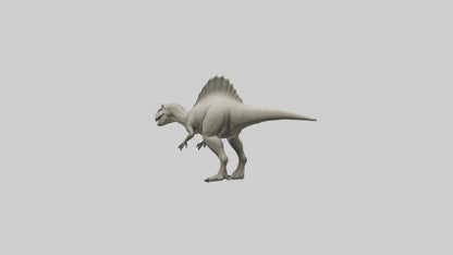 3D model Saurophaganax model VR / AR / low-poly