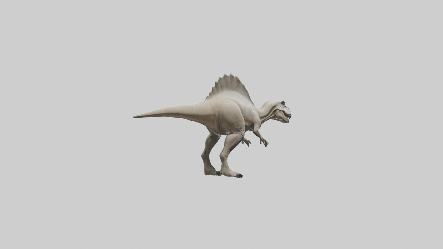 3D model Saurophaganax model VR / AR / low-poly
