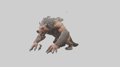 Savage beast model 3D model