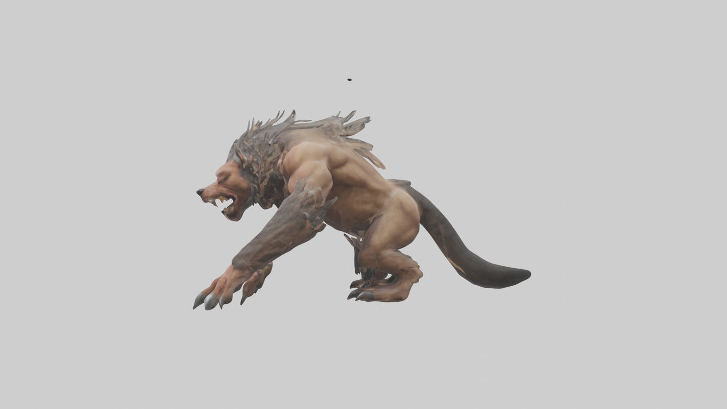 Savage beast model 3D model