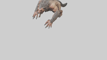 Savage beast model 3D model
