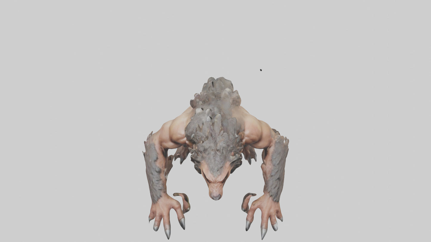 Savage beast model 3D model