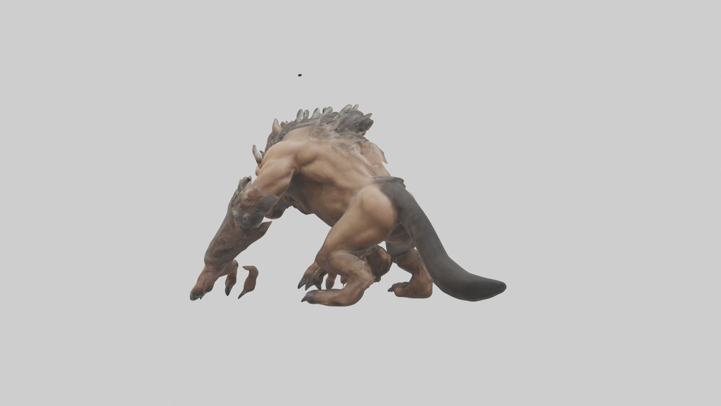 Savage beast model 3D model