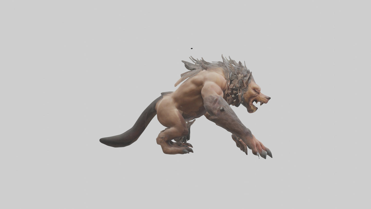 Savage beast model 3D model