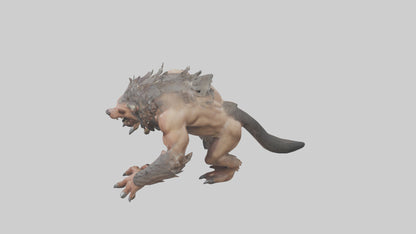 Savage beast model 3D model