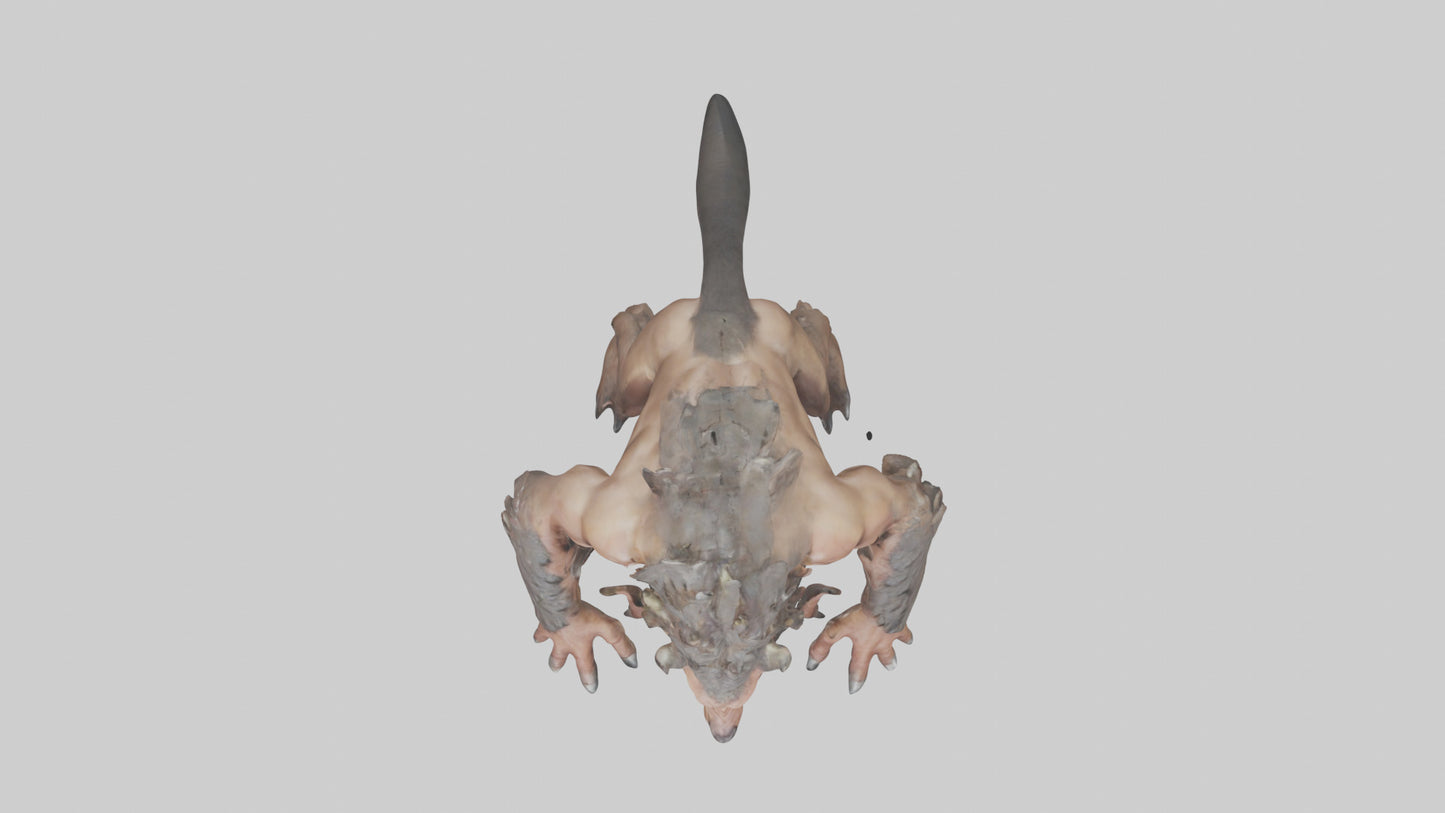 Savage beast model 3D model