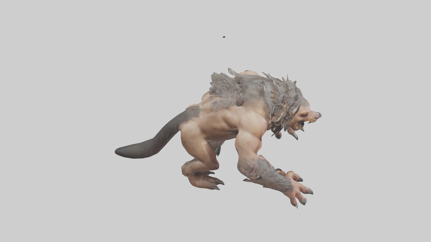Savage beast model 3D model