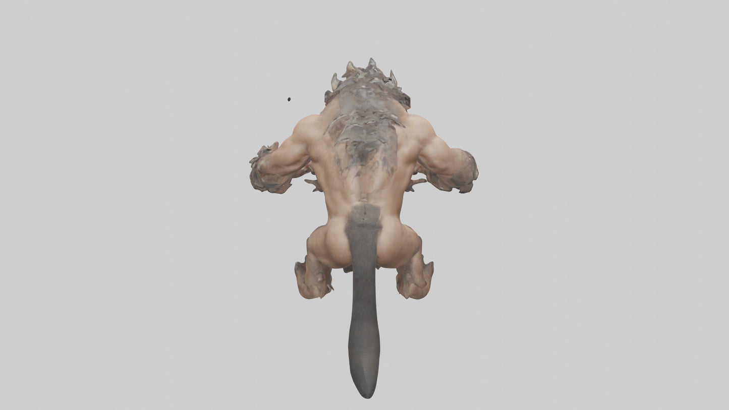 Savage beast model 3D model