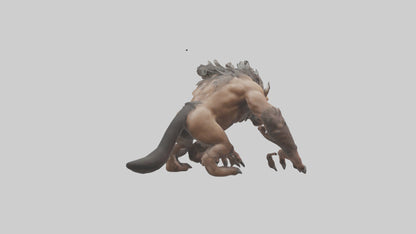 Savage beast model 3D model