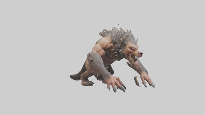 Savage beast model 3D model