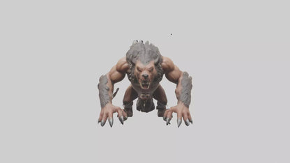 Savage beast model 3D model