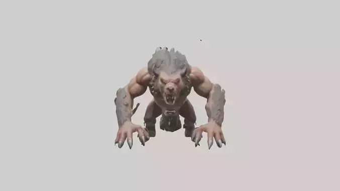 Savage beast model 3D model