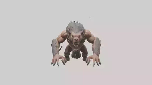 Savage beast model 3D model