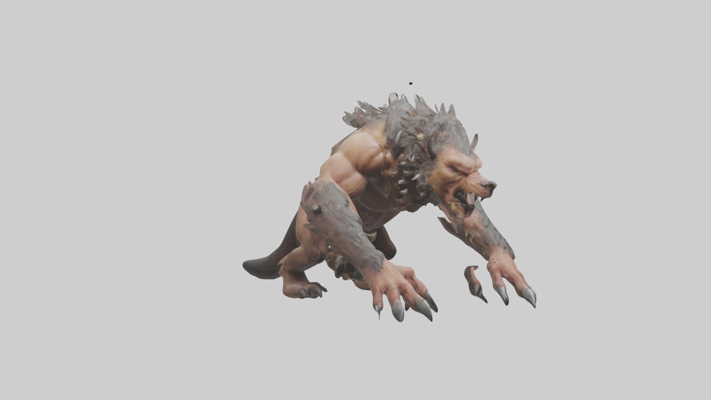 Savage beast model 3D model