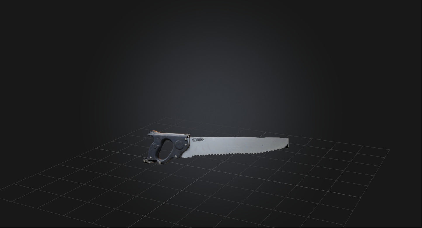 3D model Saw Model VR / AR / low-poly