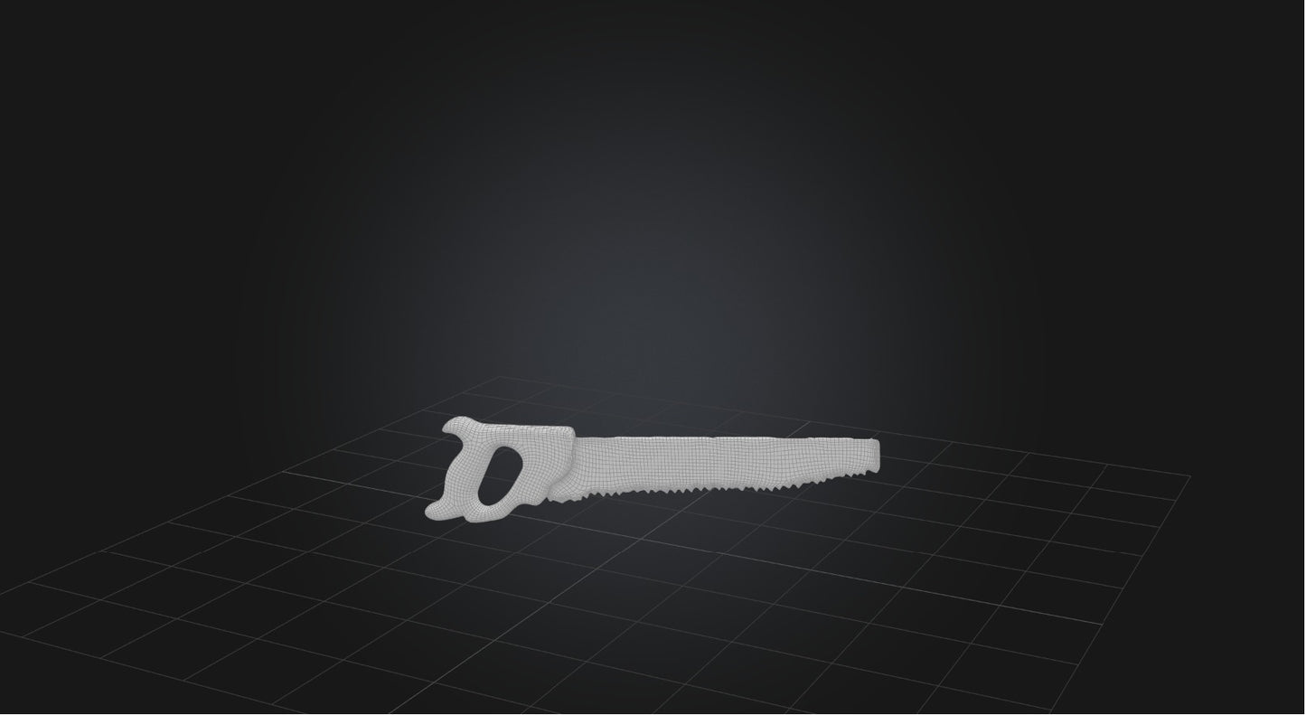 3D model Saw Model VR / AR / low-poly