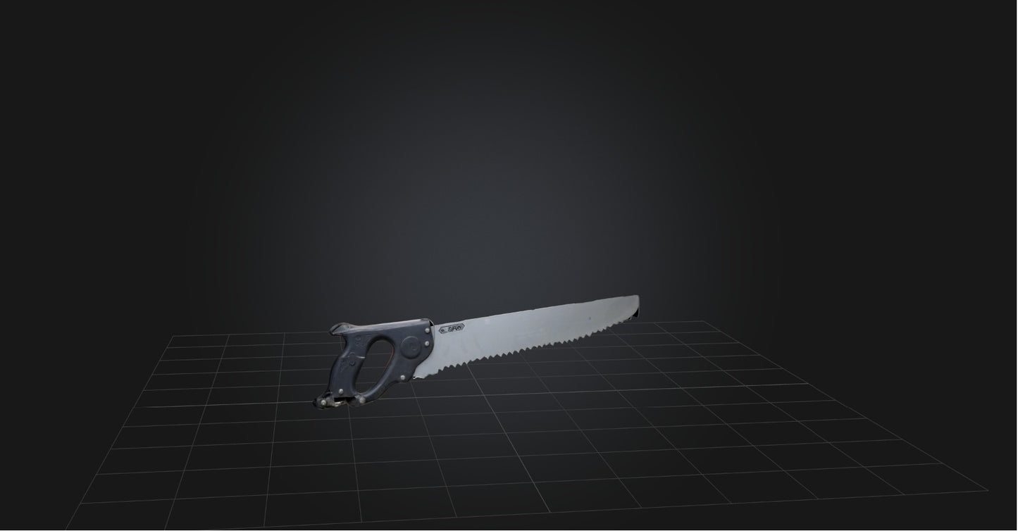3D model Saw Model VR / AR / low-poly