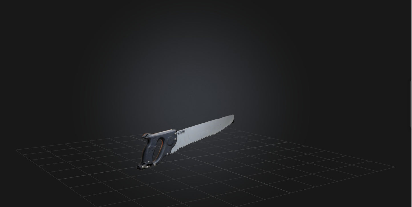 3D model Saw Model VR / AR / low-poly
