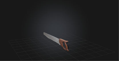 3D model Saw Model VR / AR / low-poly