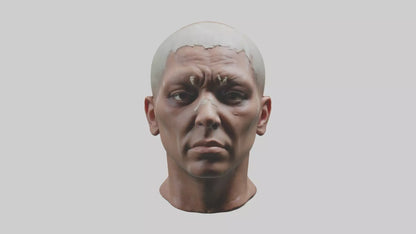 3D model Scalpedhead Model VR / AR / low-poly