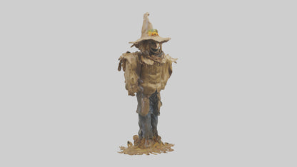 3D model Scarecrow model VR / AR / low-poly