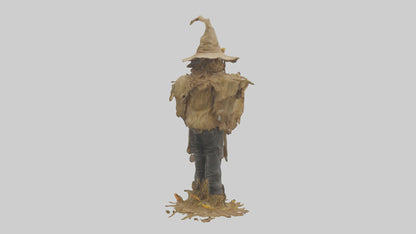 3D model Scarecrow model VR / AR / low-poly