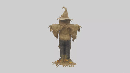 3D model Scarecrow model VR / AR / low-poly