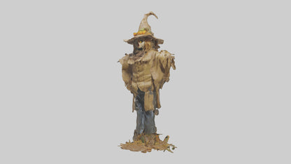3D model Scarecrow model VR / AR / low-poly