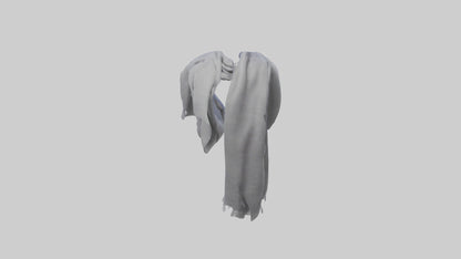 3D model Scarf model VR / AR / low-poly