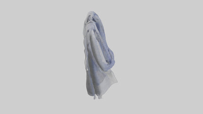 3D model Scarf model VR / AR / low-poly