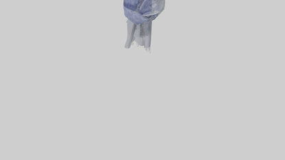 3D model Scarf model VR / AR / low-poly