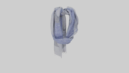 3D model Scarf model VR / AR / low-poly