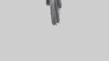 3D model Scarf model VR / AR / low-poly