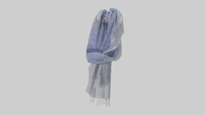 3D model Scarf model VR / AR / low-poly