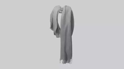 3D model Scarf model VR / AR / low-poly