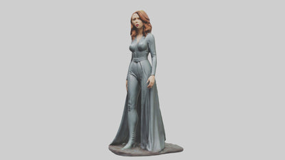 Scarlett Johansson statue model 3D model