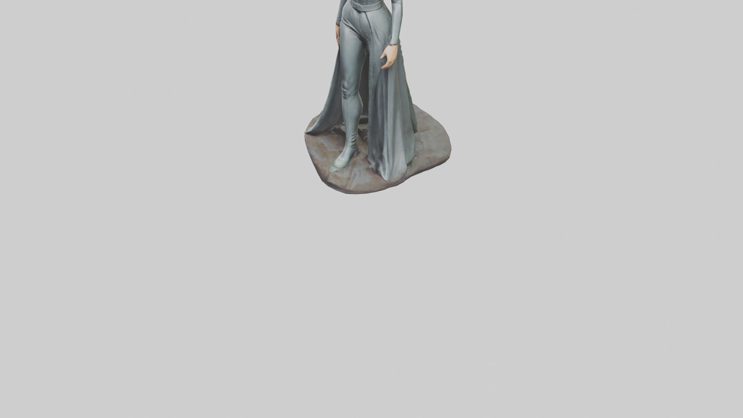 Scarlett Johansson statue model 3D model