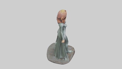 Scarlett Johansson statue model 3D model