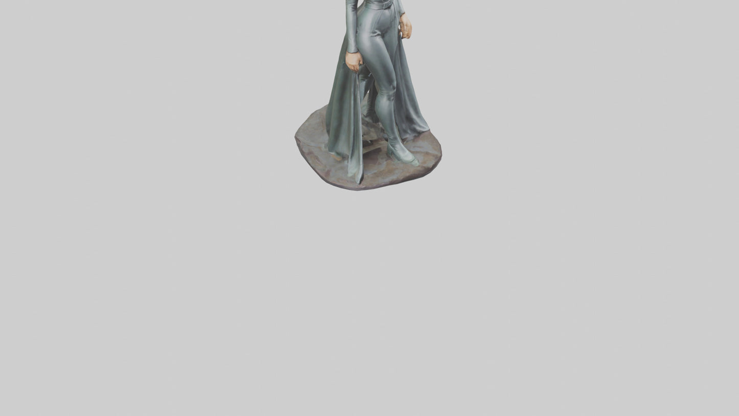 Scarlett Johansson statue model 3D model
