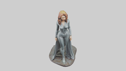 Scarlett Johansson statue model 3D model
