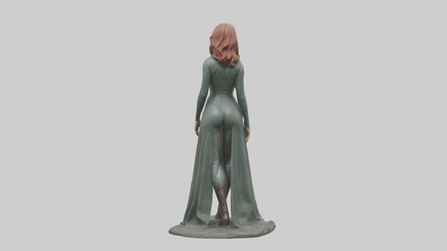 Scarlett Johansson statue model 3D model