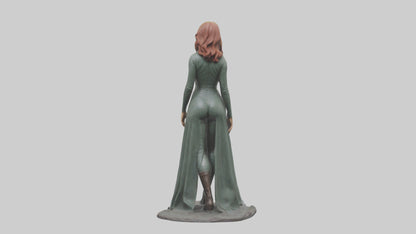 Scarlett Johansson statue model 3D model