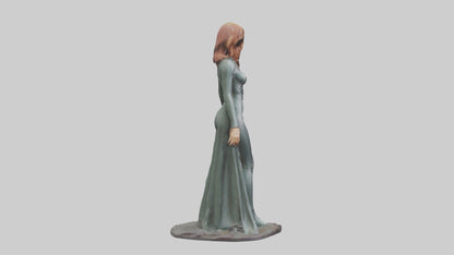 Scarlett Johansson statue model 3D model