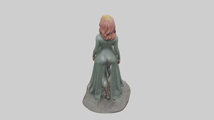 Scarlett Johansson statue model 3D model