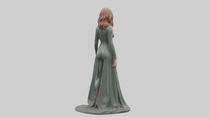 Scarlett Johansson statue model 3D model