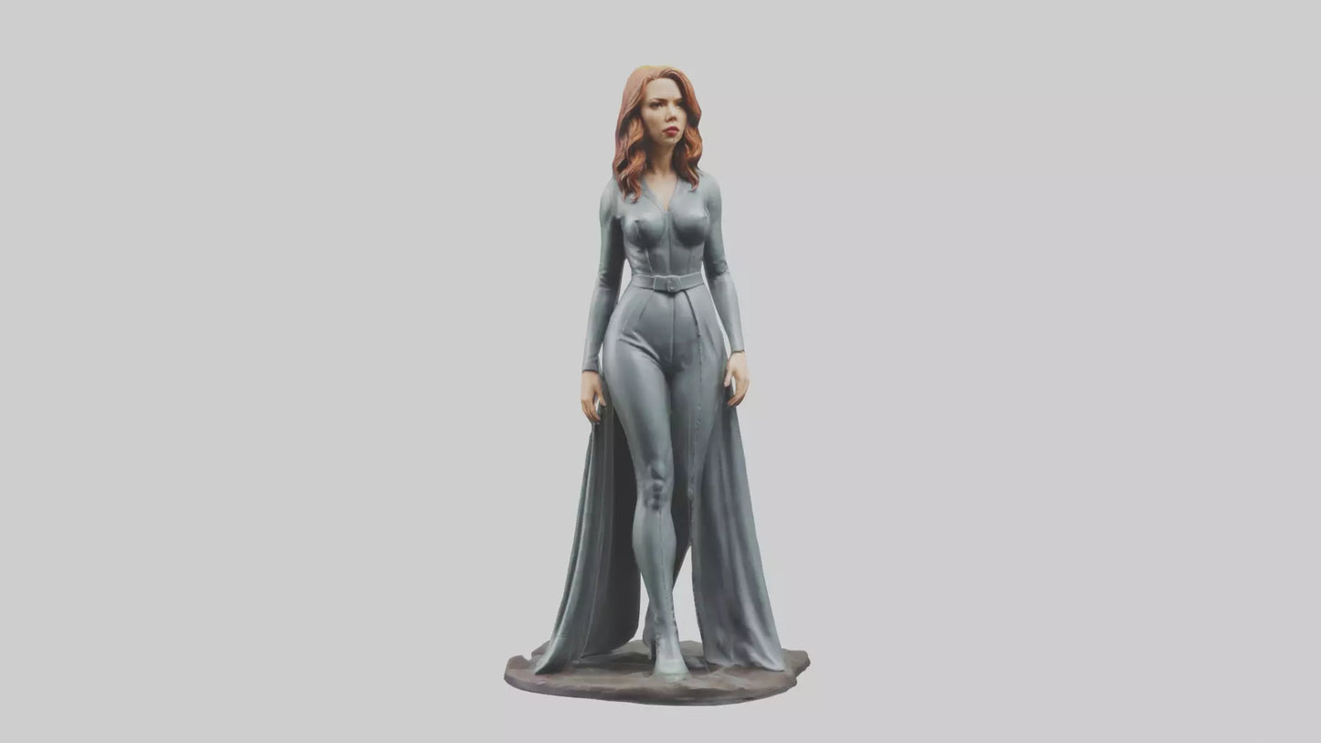 Scarlett Johansson statue model 3D model